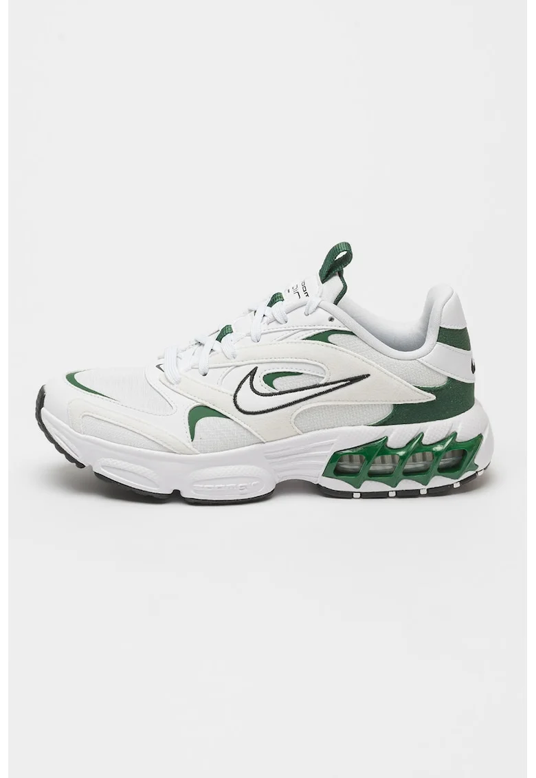 Pantofi sport Zoom Air Fire, Alb/Verde inchis