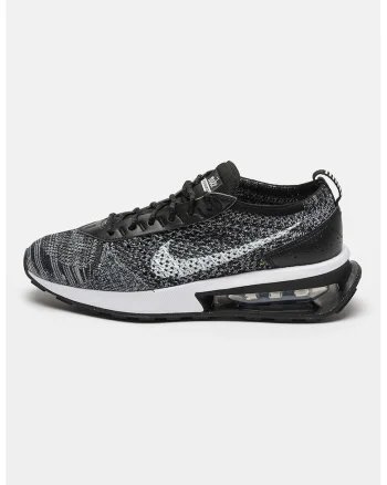 Pantofi sport tricotati Air Max Flyknit, Alb/Negru