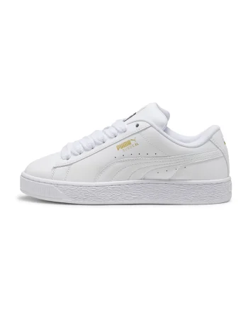 Pantofi sport de piele si piele ecologica XL, Alb optic