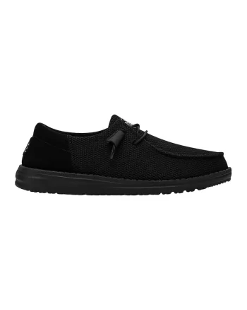 Mocasini cu sireturi de ajustare Wendy Funk, Negru