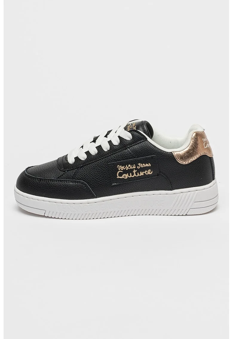 Pantofi sport cu logo stralucitor Meyssa, Negru stins