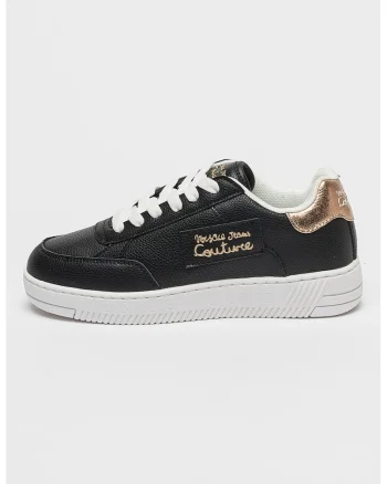 Pantofi sport cu logo stralucitor Meyssa, Negru stins