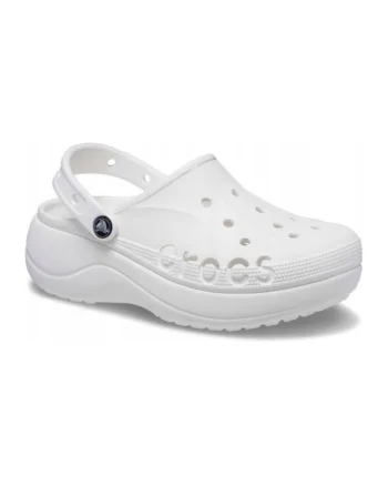 Saboti  Baya Platform Clog 42-43 EU - W11 US Alb - White