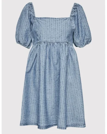 Rochie din denim dama,  300293379, Bumbac, Albastru