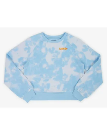 Bluza de trening cu imprimeu tie-dye