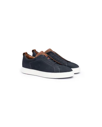 Pantofi sport  MAURICE, piele, Albastru