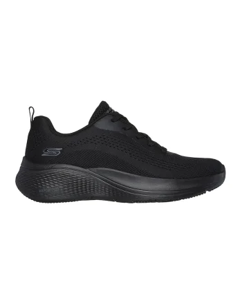 Pantofi sport din tricot BOBS, Negru