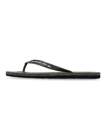 Papuci flip-flop cu logo Molokai, Verde/Maro