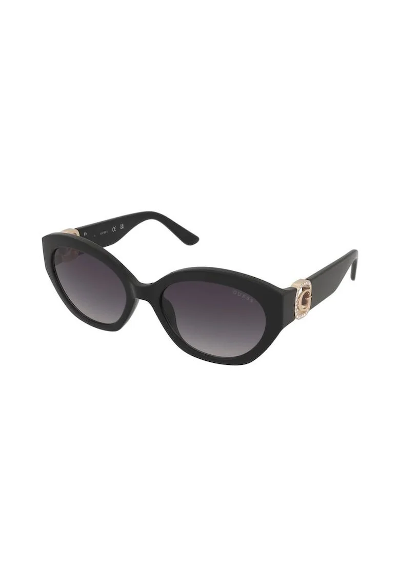 Ochelari de soare dama,  GU00104 01B, negru, lentile gri