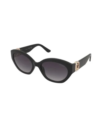 Ochelari de soare dama,  GU00104 01B, negru, lentile gri