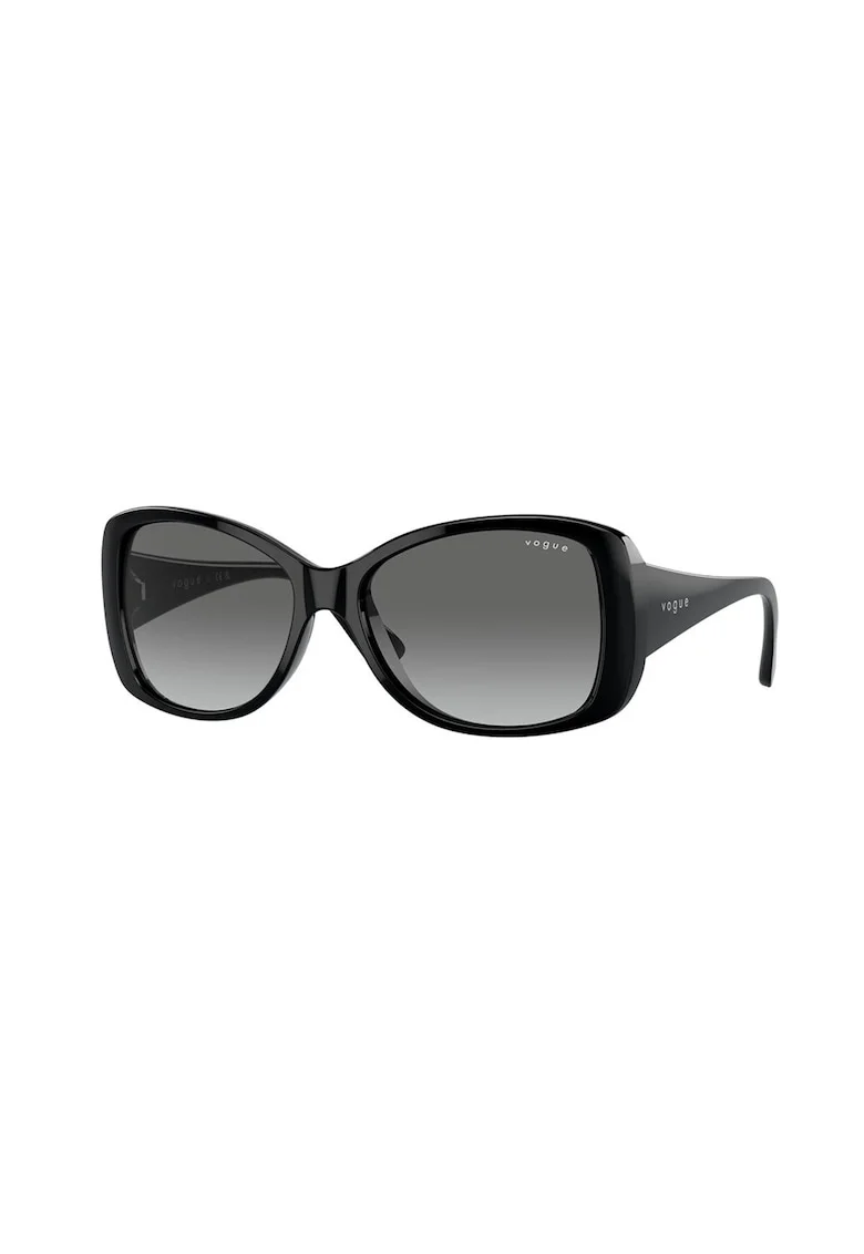 Ochelari de soare butterfly cu lentile in degrade, Negru