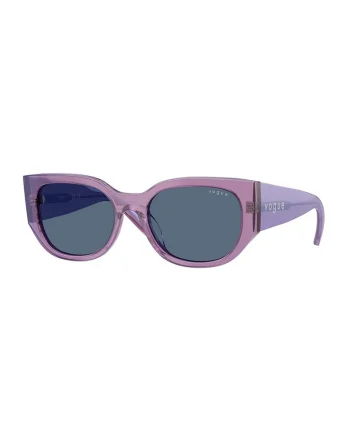 Ochelari de soare cat-eye cu logo, Lila