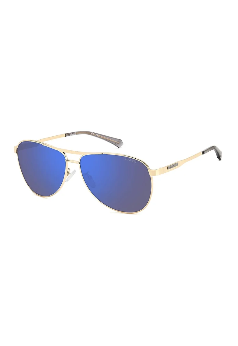 Ochelari de soare aviator cu lentile polarizatedwqfwww, Auriu