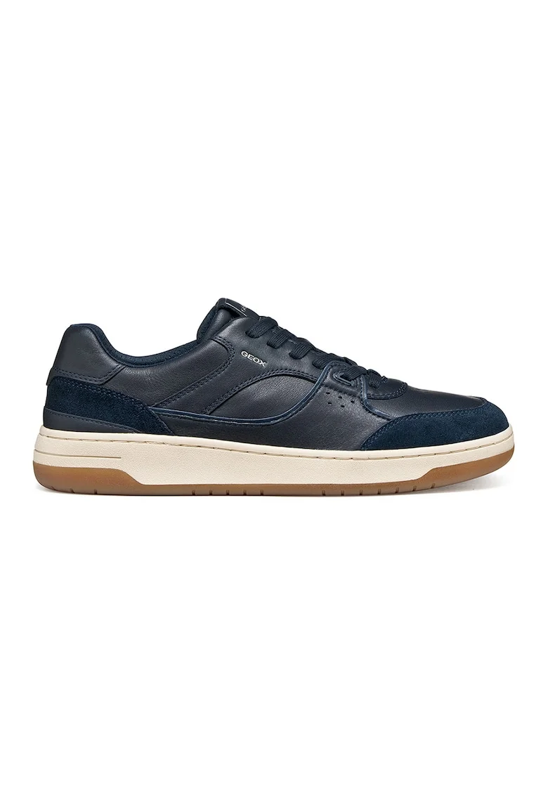 Pantofi sport Sedral Court de piele cu garnituri de piele intoarsa, Albastru ultramarin