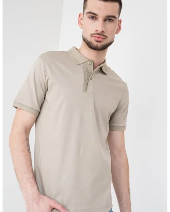 Tricou polo de bumbac organic