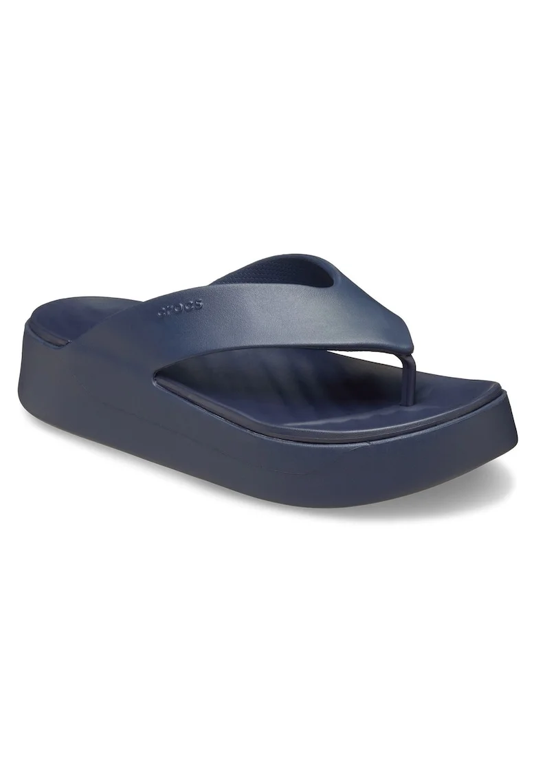 Papuci flip-flop dama  209410, Sintetic, Bleumarin, Bleumarin