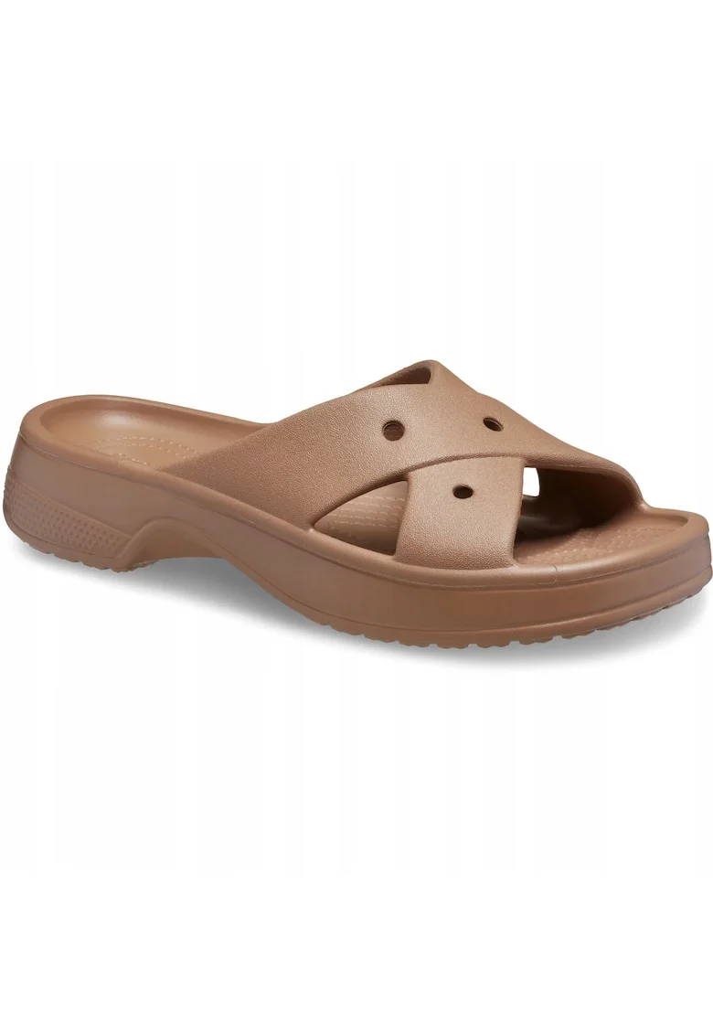 Sandale Femei Classic Cross Strap 210840 Milk Chocolate