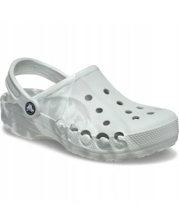 Barbati, Saboti, Baya Marbled Clog 206935, Gri alb, Marime