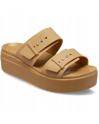 Femei, sandale platforma, Brooklyn Low Wedge 207431, mdwqfwqaro Umber, Maro
