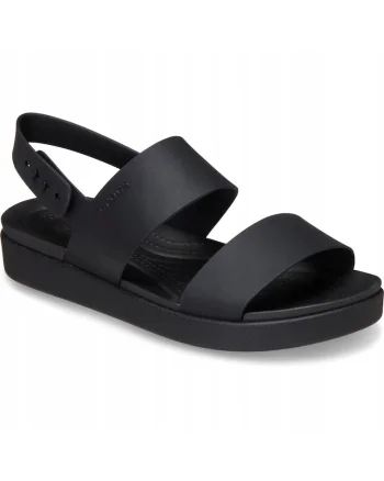 femei, sandale, Brooklyn Backstrap Low 212399, negrudwqf, Negru