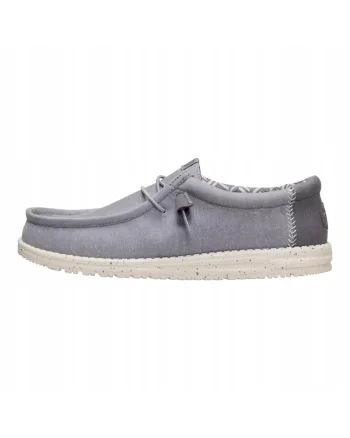Mocasini  Wally Stretch Canvas, Gri
