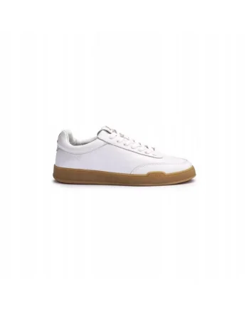 Sneakers barbati PRIME, piele naturala, alb, Alb