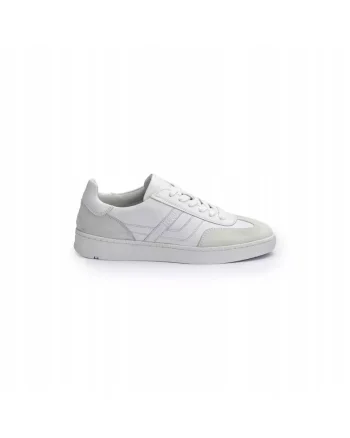 Sneakers femei BRAVA, piele alb, Alb