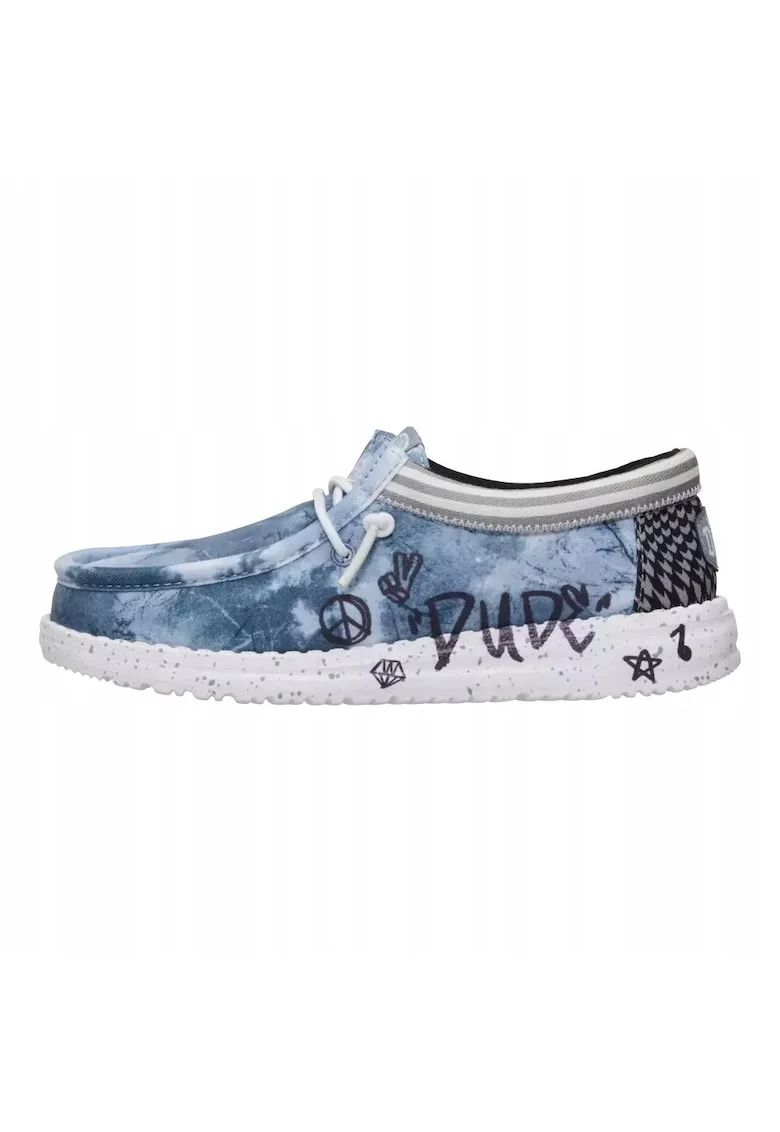 Mocasini Copii Spuma EVA, Wally Youth Varsity Jacket, Albastru, Albastru