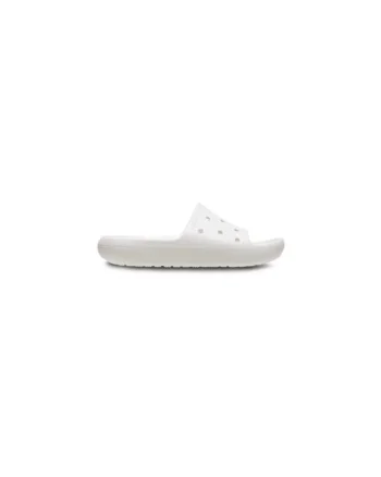 Papuci unisex  303811006, Sintetic, Alb, Alb
