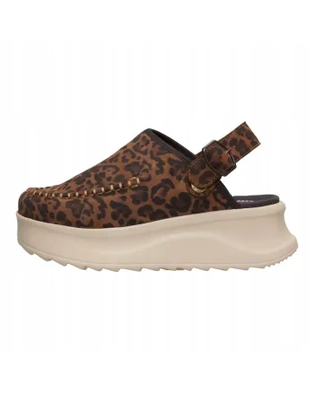 Saboti Femei  Delray Suede Maro, Maro