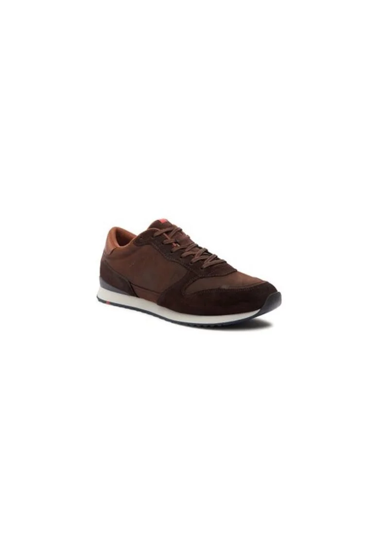 Pantofi sport barbati  303074920, Piele naturala, 40 EU, Maro
