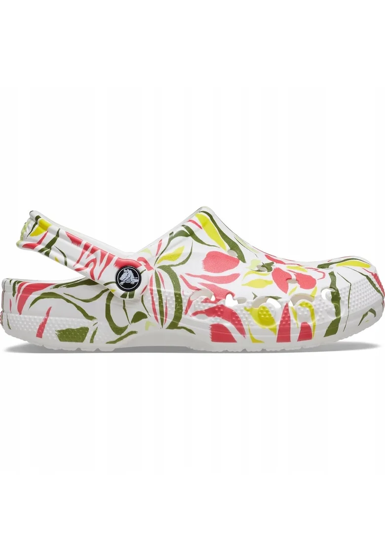 Saboti Femei Spuma Croslite, Baya Seasonal Printed 206230 Clog, Alb, Alb