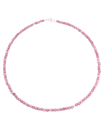 Colier din fosfosiderit cu argint 925, 39 cm