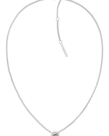 Colier  si cubic zirconia 35000769, Argintiu