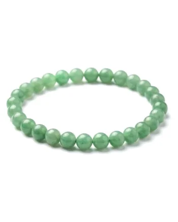 Bratara cu Pietre Semipretioase Naturale Aventurin de 6mm, elastica, unisex