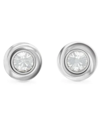 Cercei  stud cu cubic zirconia 35000771, Argintiu