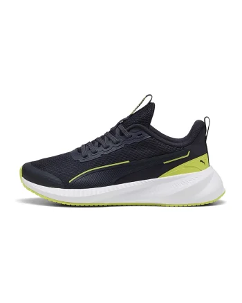 Pantofi sport Flyer Lite 3 de plasa cu logo, Albastru ultramarin/Verde lime