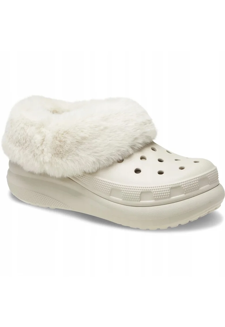 Saboti Izolati Femei,  Furever Crush 208446 Clog, Alb, Bej