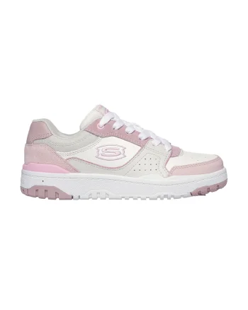 Pantofi sport de piele cu garnituri de piele ecologica, Bej deschis