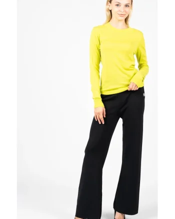 Pulover regular fit cu decolteu la baza gatului,