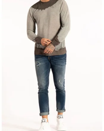 Bluza de trening in doua nuante,
