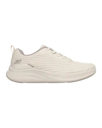 Pantofi sport din plasa tricotata Bobs Moda, Crem