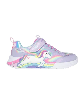 Pantofi sport Unicorn Chaser cu lumini, Lila