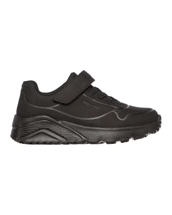 Pantofi sport de piele ecologica Uno Lite Vendox, Negru