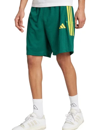 Bermude cu talie ajustabila Tiro, Galben/Verde aquamarin