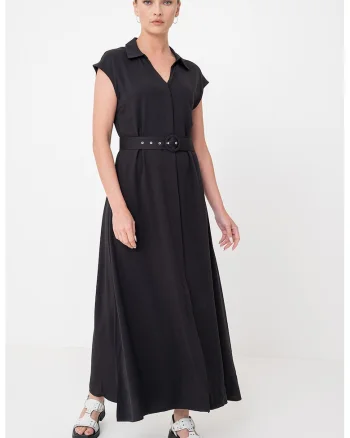 Rochie maxi evazata