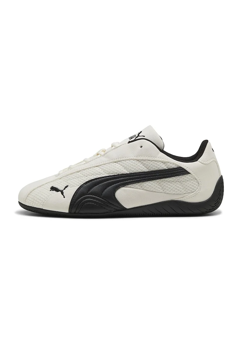 Pantofi sport Speedcat de piele, Alb fildes/Negru