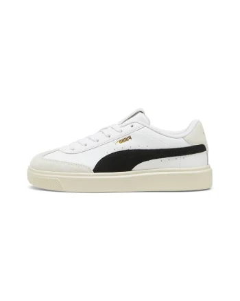 Pantofi sport cu insertii de piele intoarsa Lajla, Alb/Negru/Gri deschis