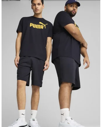 Pantaloni scurti cu talie elastica si buzunare laterale, Albastru ultramarin