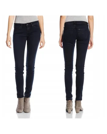 Blugi Dama,  Toxey, W24-L29, Bumbac, Fermoar, Lungi, Talie Joasa, 5 Bunzuare, High-Quality, Negru